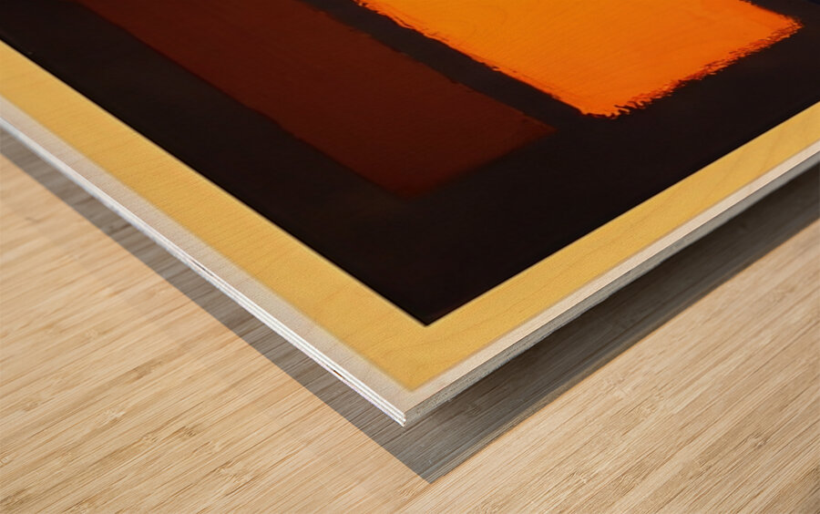 Art by Mark Rothko 30 Wood print