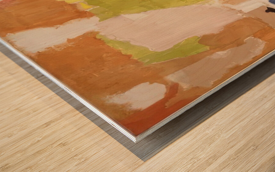 Mark Rothko 12 Wood print