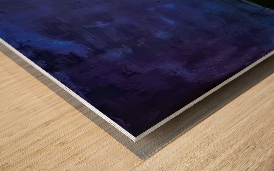 Mark Rothko 15 Wood print