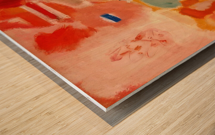 Mark Rothko 32 Wood print