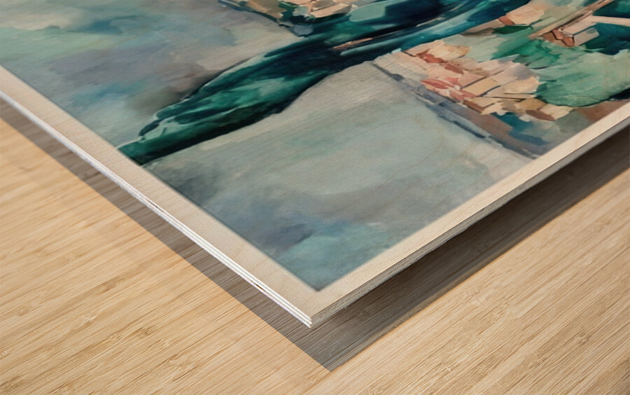 Maurice de Vlaminck 3 Wood print