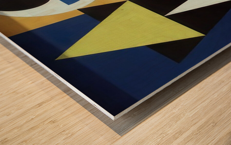 Auguste Herbin 7 Wood print