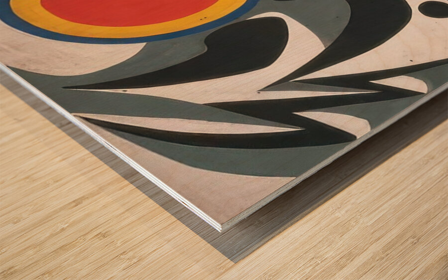 Alexander Calder 19 Wood print