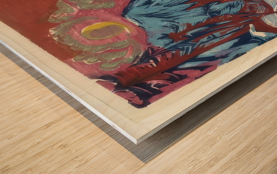 Ernst Ludwig Kirchner 50 Wood print