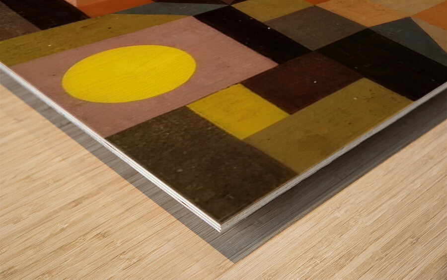 Paul Klee 16 Wood print